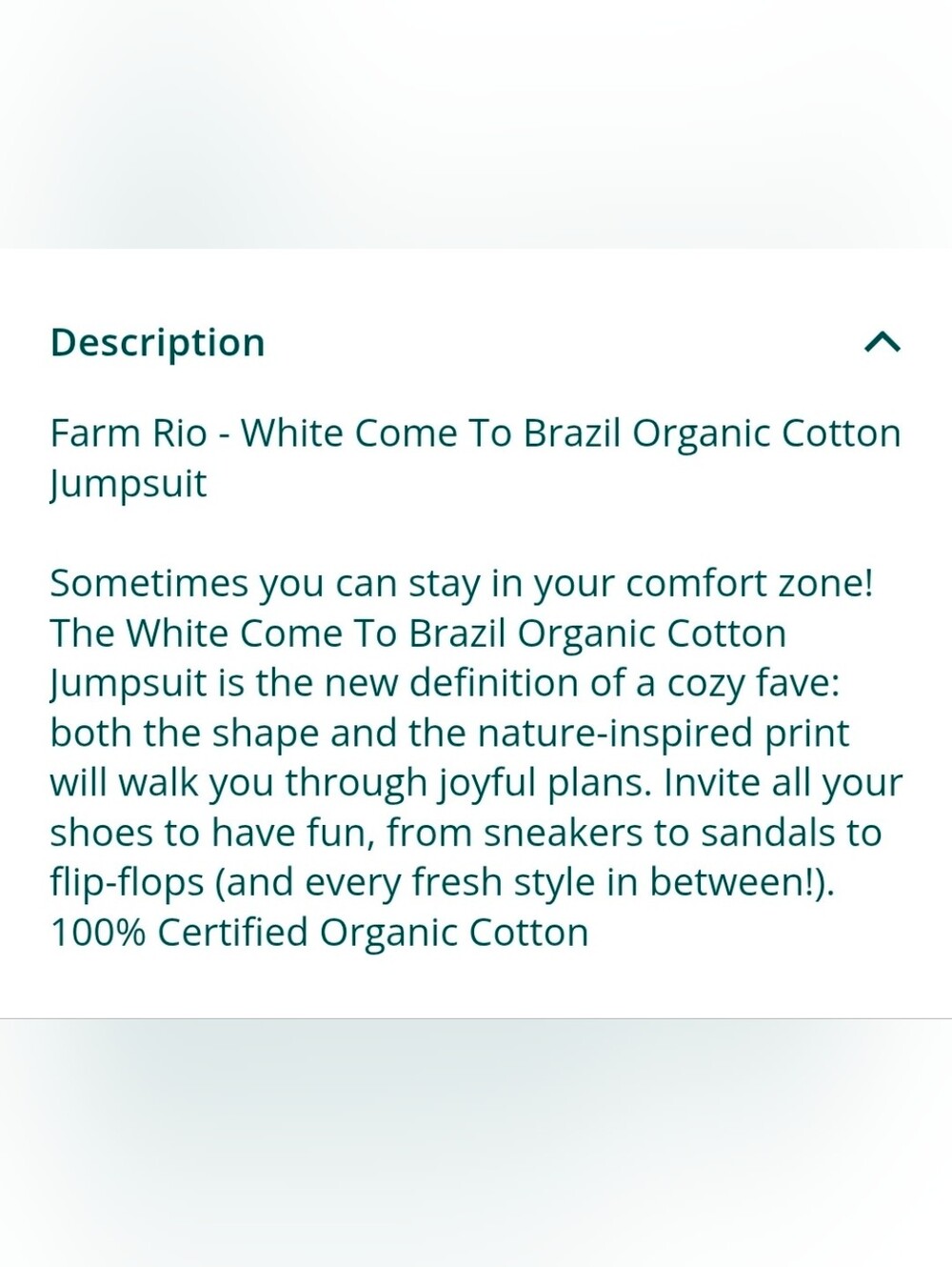 FARM Rio Come To Brazil Jumpsuit - Picture 10 of 10